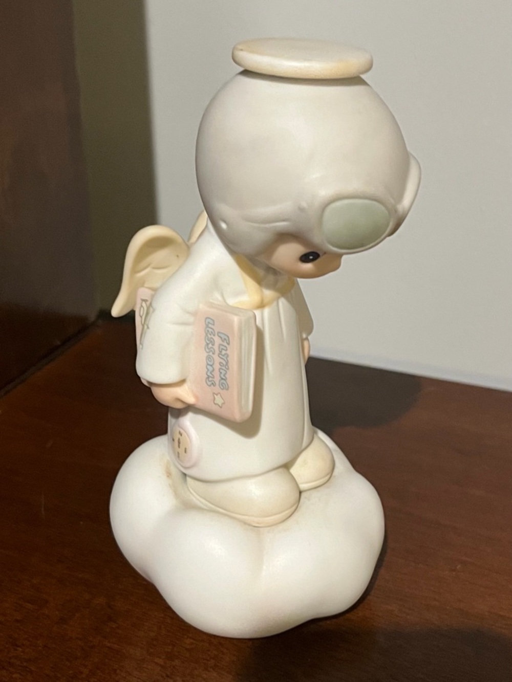 “Trust in the Lord” Precious Moments Angel Figurine in Cream with Pastel Accents